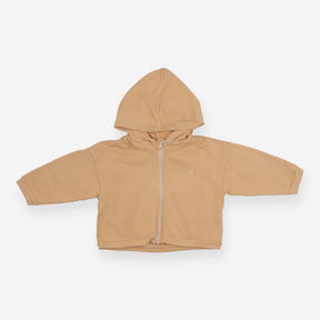 Hoodie Sand Brown