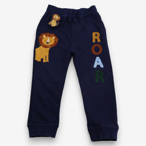 Lion roar joggers navy with pocket pal