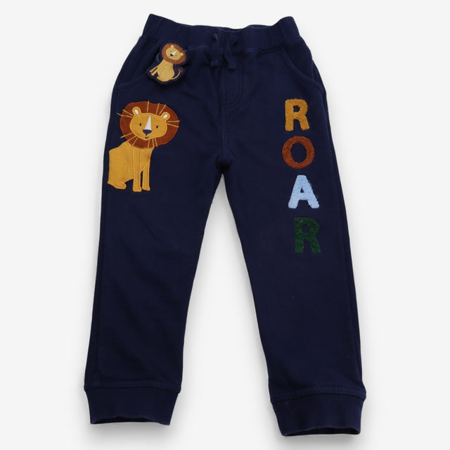 Lion roar joggers navy with pocket pal