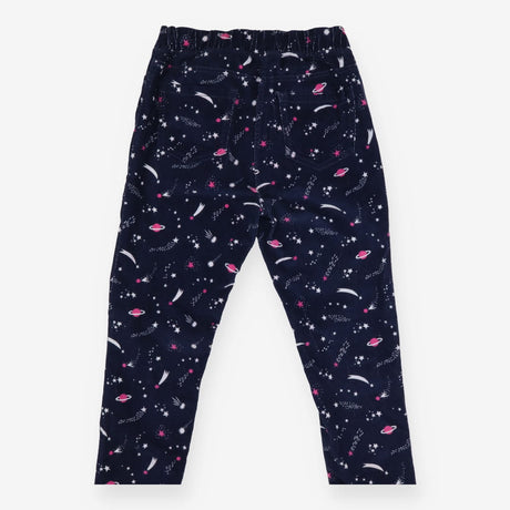 Cord jeans navy stars and planets