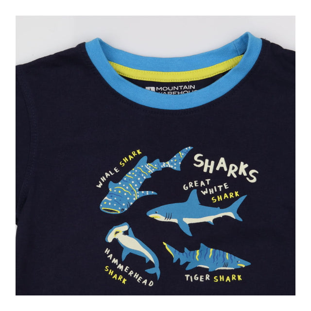 Navy Sharks T-shirt
