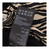 Mint Velvet Savannah Zebra Print Puff Short Sleeve