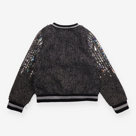 Jacket Black and Grey Sequins