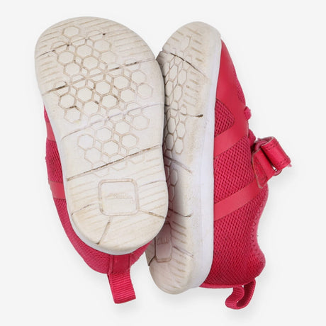 Trainers Lightweight Pink Velcro Strap