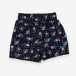 Swim Shorts Navy Skeleton Sea Life