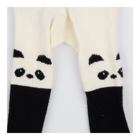 Tights White and Black Panda