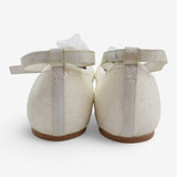 Cream Sequin Mary Janes 