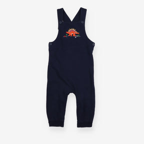 Dungaree navy dinosaur