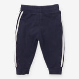 Joggers blue white stripe
