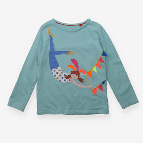 T Shirt Light Blue with Acrobat