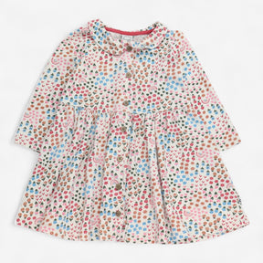 Flower Garden Button Up Dress