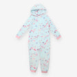 One Piece Fleece Blue Unicorns