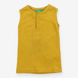 Vest Yellow Ribbed