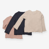 T-Shirts Long Sleeve Thick Waffle 3 Pack 