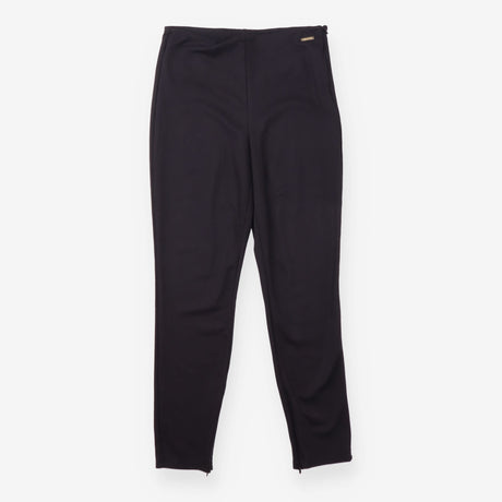 Leggings Black Full Length Zip Ankle Activewear