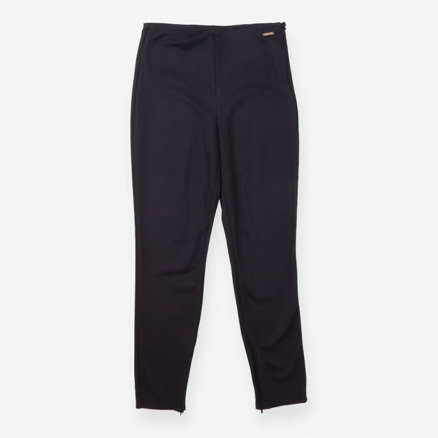 Leggings Black Full Length Zip Ankle Activewear