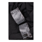 Top Short Sleeve Scoop Neck Logo Black