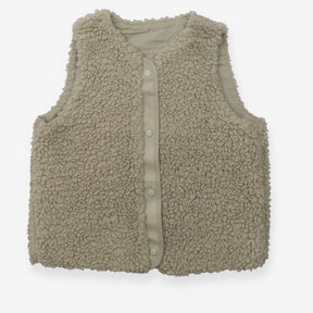 Gilet fleece green