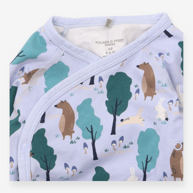 Bodysuit Wrapped Blue in The Wood