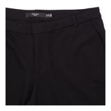 Trousers Wide Leg Tailored Stretch Black