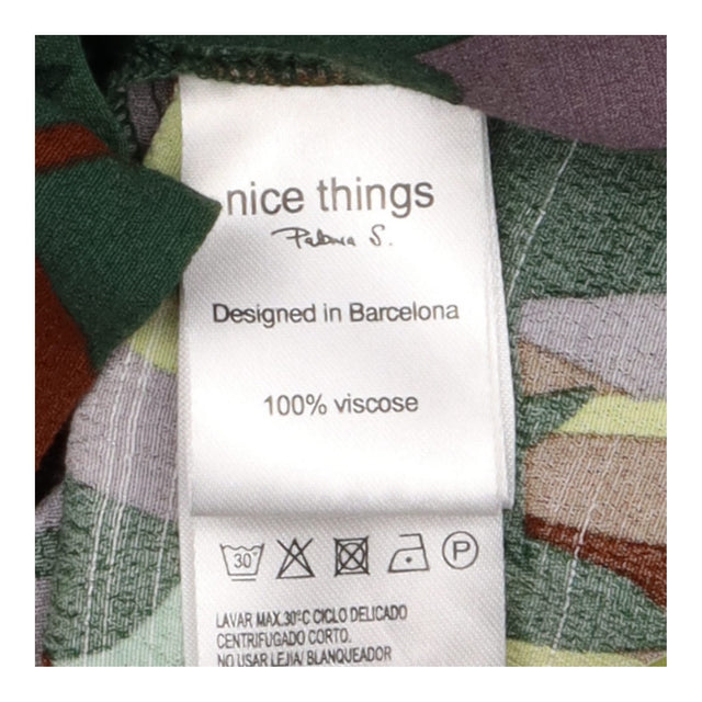 Dress Multicolour Abstract Print and Animals