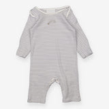 Sleepsuit Grey Stripe with Sparkle Star