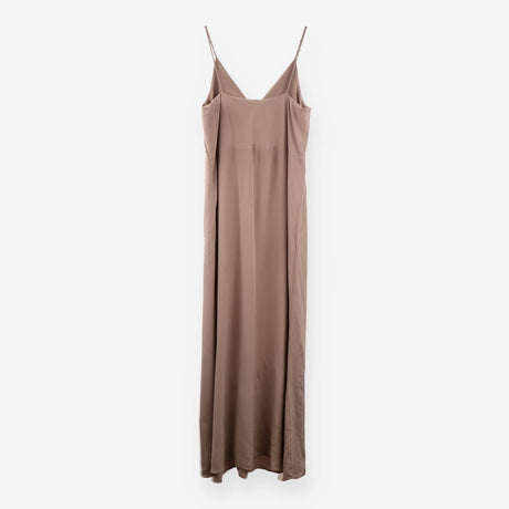 COS 100% Silk V Neck Slip Dress Minimalist Maxi