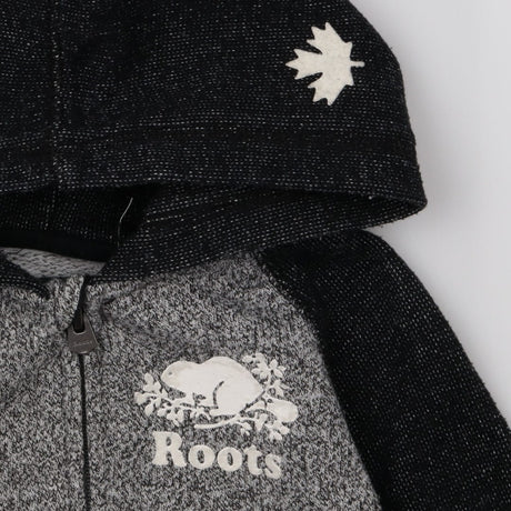 Hoodie full zip grey