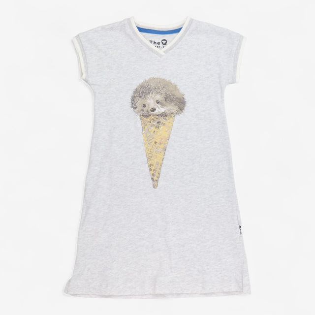 Organic Cap Sleeve Dress - Ice Cream Hedgie