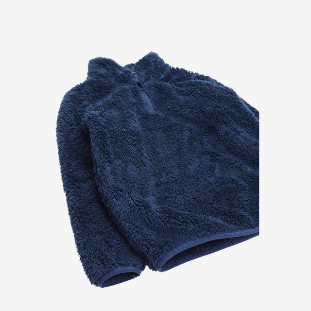 Navy Fleece Quarter Zip