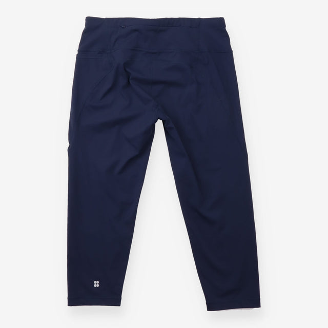 Navy High Waisted Cropped Activewear Leggings