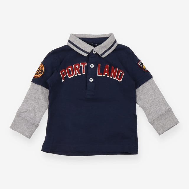 Brums Collared Top 'portland'
