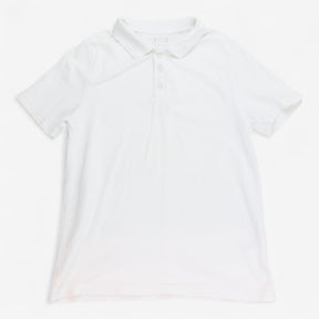 Polo Shirt White School Uniform