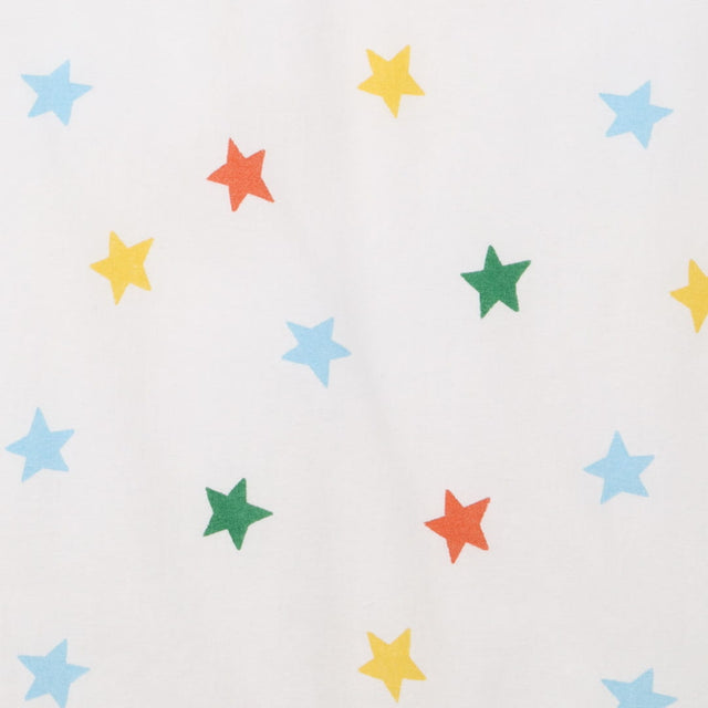 Sleeping bag white primary stars