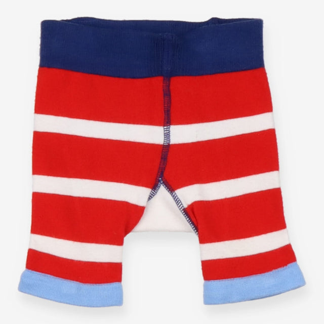 Knitted Shorts red stripe camper