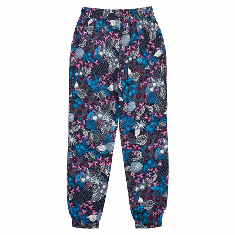 Trousers Blue Printed
