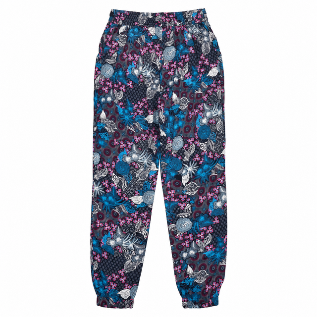 Trousers Blue Printed