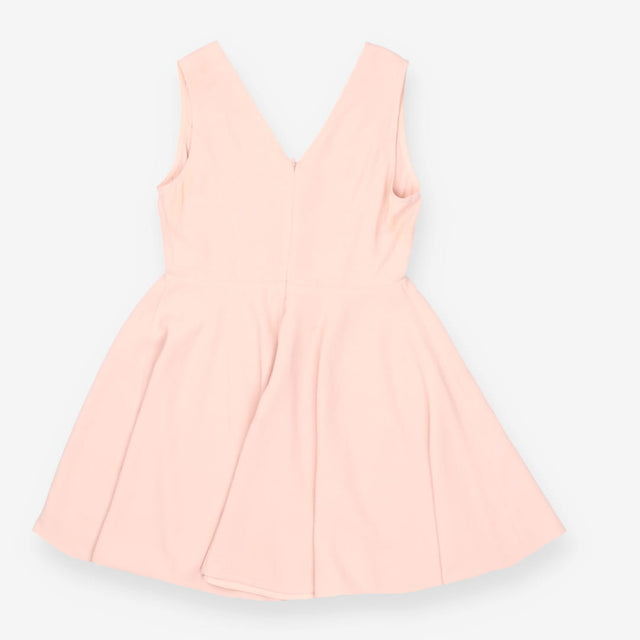 in wash Sandro Baby Pink V‑Neck A‑Line Dress – Cre