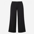 Trousers Wide Leg Tailored Stretch Black