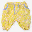 Trousers yellow lilac flowers