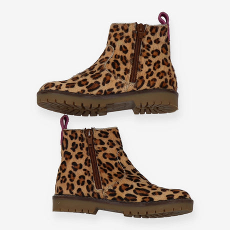 Ankle boots leopard print