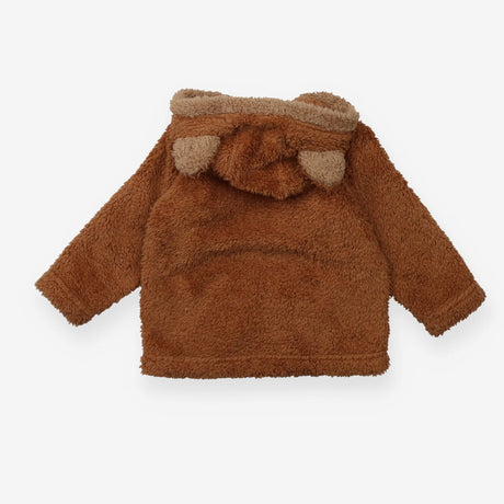 Brown Hooded Fleece
