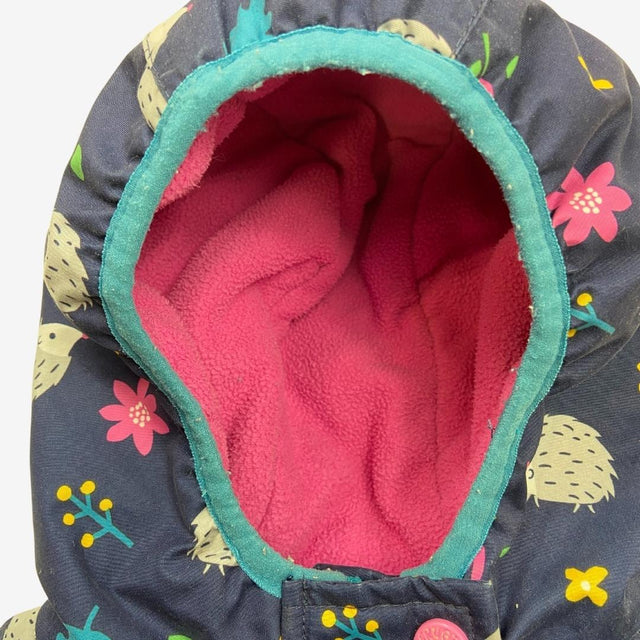 Blue Hedgehog Lined Raincoat