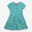 Flora and  Dog Friends Skater Dress
