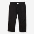 Maternity Trousers Black Linen Blend Under Bump Dr