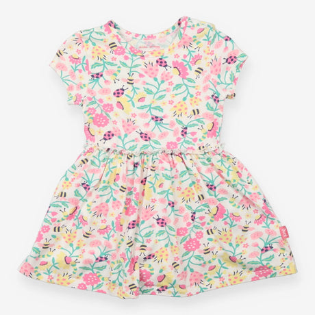Dress White Love Nature Built in Bodysuit
