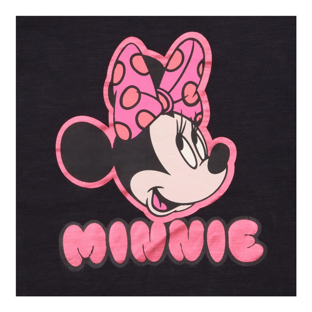 T-shirt long sleeve black Minnie