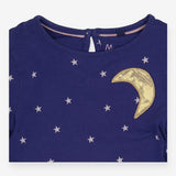 Purple Dress with Bunnies and Stars