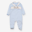 Sleepsuit Collared Blue Stripe Peter Rabbit
