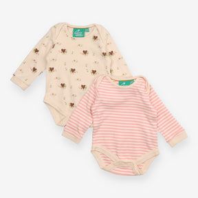 Autumn Squirrel Organic Baby Bodysuit Set